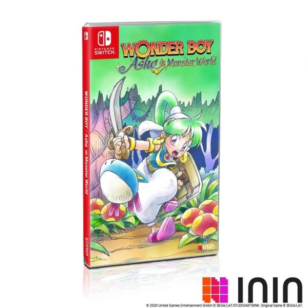 Wonder Boy: Asha in Monsterland Limited Edition - (Strictly Limited Games) (Switch) i gruppen HEMELEKTRONIK / Spelkonsoler & Tillbehör / Nintendo Switch / Spel hos TP E-commerce Nordic AB (D02800)