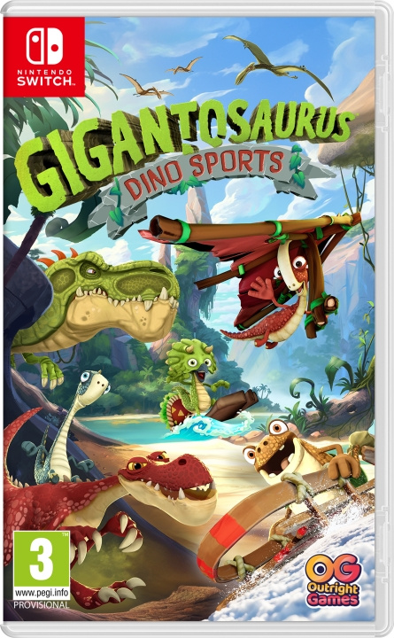 Gigantosaurus: Dino Sports (Switch) i gruppen HEMELEKTRONIK / Spelkonsoler & Tillbehör / Nintendo Switch / Spel hos TP E-commerce Nordic AB (D02807)