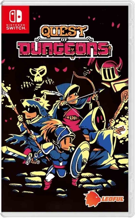 Quest of Dungeons (Import) (Switch) i gruppen HEMELEKTRONIK / Spelkonsoler & Tillbehör / Nintendo Switch / Spel hos TP E-commerce Nordic AB (D02851)