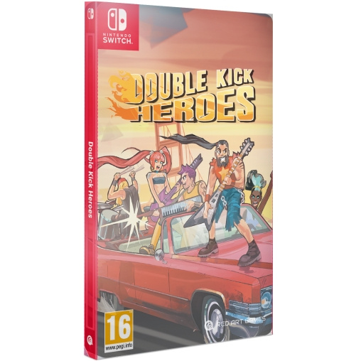 Double Kick Heroes (Steelbook Edition) (Switch) i gruppen HEMELEKTRONIK / Spelkonsoler & Tillbehör / Nintendo Switch / Spel hos TP E-commerce Nordic AB (D02878)