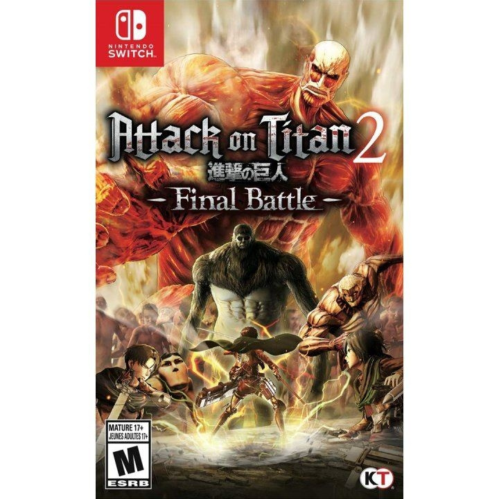 Attack on Titan 2: Final Battle (Import) (Switch) i gruppen HEMELEKTRONIK / Spelkonsoler & Tillbehör / Nintendo Switch / Spel hos TP E-commerce Nordic AB (D02981)