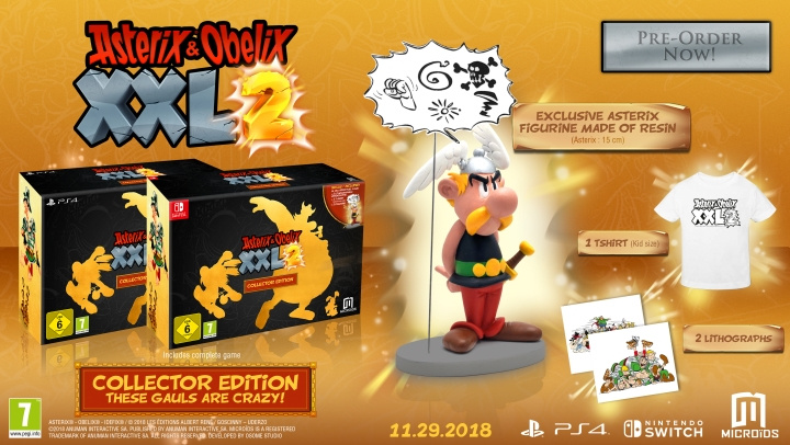 Asterix & Obelix XXL 2 (Collector\'s Edition) (Switch) i gruppen HEMELEKTRONIK / Spelkonsoler & Tillbehör / Nintendo Switch / Spel hos TP E-commerce Nordic AB (D03002)