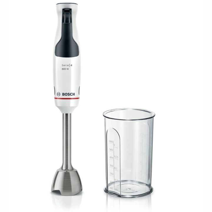 Bosch Stavmixer MSM4W410 inkl Bägare Anti Splash tec i gruppen HEM, HUSHÅLL & TRÄDGÅRD / Hushållsmaskiner / Matberedare & Köksassistenter / Stavmixrar hos TP E-commerce Nordic AB (D03051)