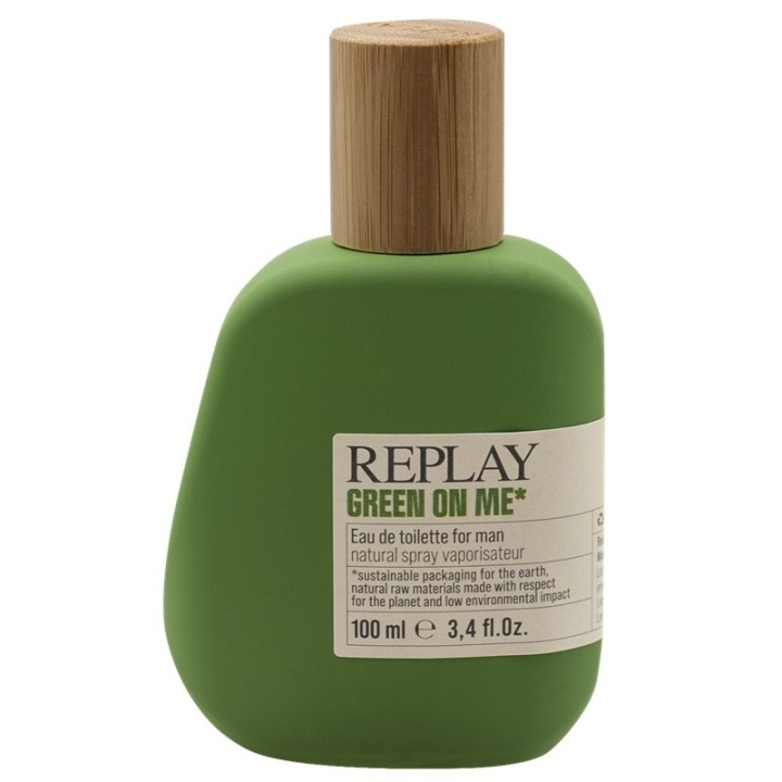 Replay Green On Me Man Edt 100ml i gruppen SKÖNHET & HÄLSA / Doft & Parfym / Parfym / Parfym för honom hos TP E-commerce Nordic AB (D03059)