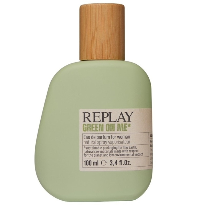 Replay Green On Me Woman Edp 100ml i gruppen SKÖNHET & HÄLSA / Doft & Parfym / Parfym / Parfym för henne hos TP E-commerce Nordic AB (D03062)