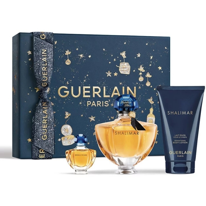 Guerlain Giftset Guerlain Shalimar Edp 50ml + Body Lotion 75ml + Edp 5ml i gruppen SKÖNHET & HÄLSA / Presentkit / Presentkit För Henne hos TP E-commerce Nordic AB (D03089)