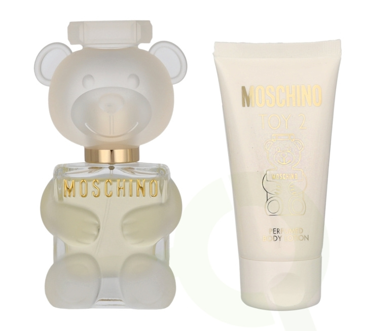 Moschino Toy 2 Giftset 80 ml Edp Spray 30ml/Body Lotion 50ml i gruppen SKÖNHET & HÄLSA / Presentkit / Presentkit För Henne hos TP E-commerce Nordic AB (D03151)