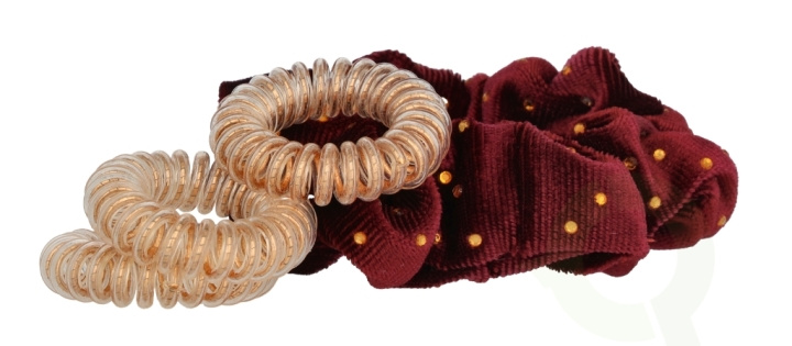 Invisibobble X-Mas Good Things Come In Trees Set 4 piece 4x Hair Spiral i gruppen SKÖNHET & HÄLSA / Hår & Styling / Håraccessoarer hos TP E-commerce Nordic AB (D03155)