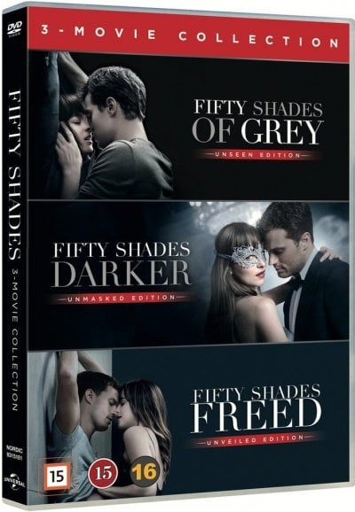 Fifty Shades Trilogy Box Set - DVD i gruppen HEMELEKTRONIK / Ljud & Bild / TV & Tillbehör / Filmer / DVD hos TP E-commerce Nordic AB (D03197)