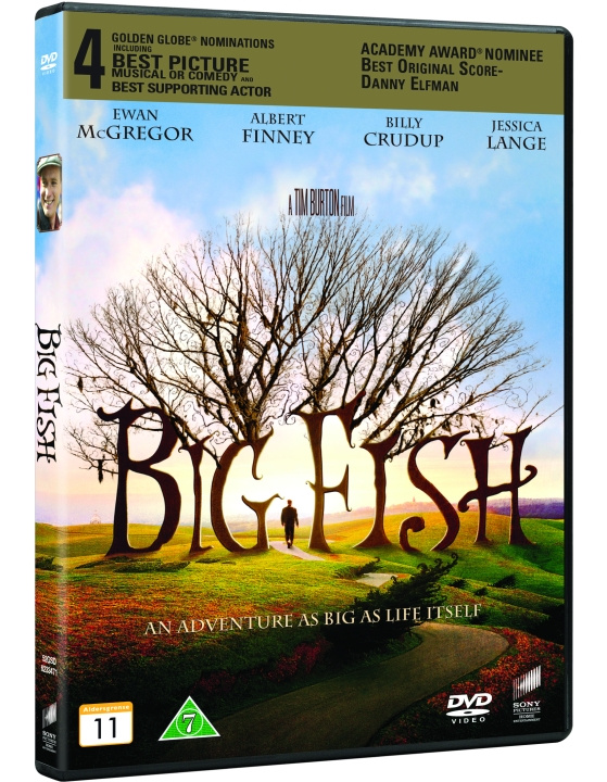 Big Fish - An adventure as big as life itself i gruppen HEMELEKTRONIK / Ljud & Bild / TV & Tillbehör / Filmer / DVD hos TP E-commerce Nordic AB (D03233)