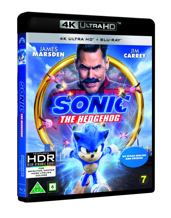 Sonic the Hedgehog i gruppen HEMELEKTRONIK / Ljud & Bild / TV & Tillbehör / Filmer / Blu-ray hos TP E-commerce Nordic AB (D03255)