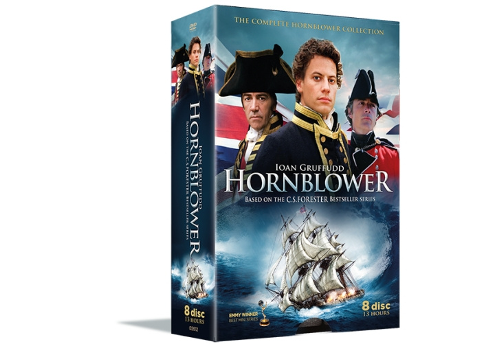 Hornblower The complete Collection 8 DVD i gruppen HEMELEKTRONIK / Ljud & Bild / TV & Tillbehör / Filmer / DVD hos TP E-commerce Nordic AB (D03258)