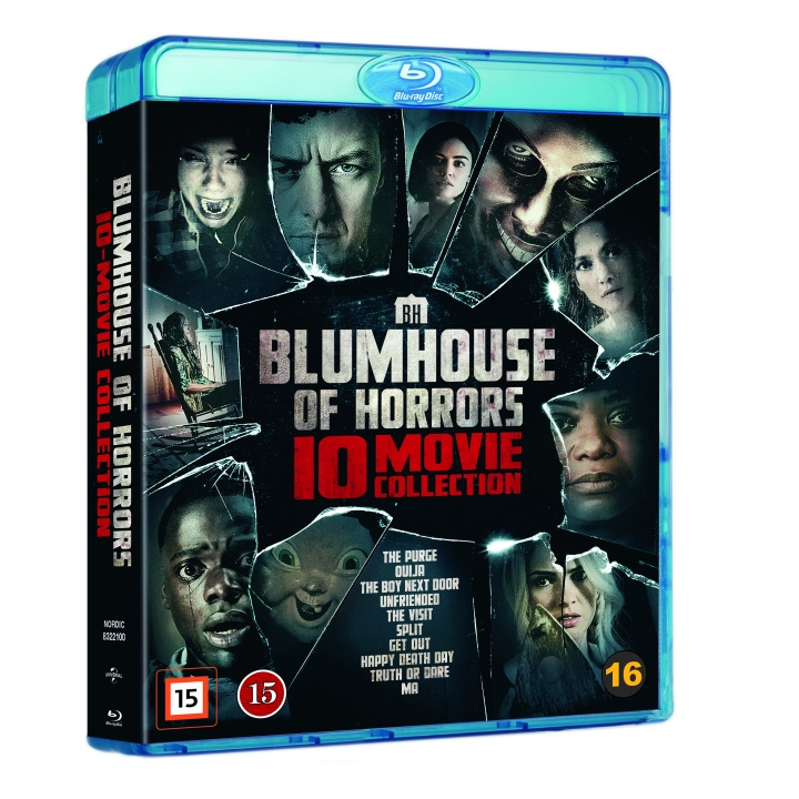 Blumhouse Of Horrors – 10 Movie Coll- Blu ray i gruppen HEMELEKTRONIK / Ljud & Bild / TV & Tillbehör / Filmer / Blu-ray hos TP E-commerce Nordic AB (D03270)