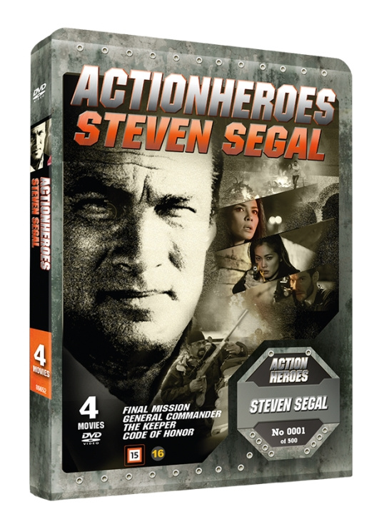 STEVEN SEAGAL - ACTION HEROES i gruppen HEMELEKTRONIK / Ljud & Bild / TV & Tillbehör / Filmer / DVD hos TP E-commerce Nordic AB (D03280)