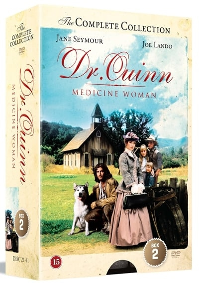 DR.QUINN MEDICINE WOMAN COLLECTION BOX 2 DVD - SEASON 4-5-6 AND MOVIES i gruppen HEMELEKTRONIK / Ljud & Bild / TV & Tillbehör / Filmer / DVD hos TP E-commerce Nordic AB (D03337)