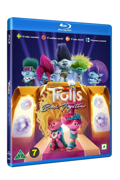 Trolls Band Together i gruppen HEMELEKTRONIK / Ljud & Bild / TV & Tillbehör / Filmer / Blu-ray hos TP E-commerce Nordic AB (D03374)