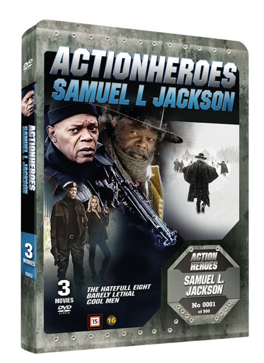 SAMUEL L. JACKSON - ACTION HEROES i gruppen HEMELEKTRONIK / Ljud & Bild / TV & Tillbehör / Filmer / DVD hos TP E-commerce Nordic AB (D03376)