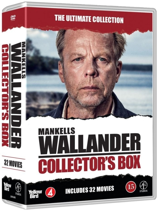 Wallander - Collector\'s Box (32 movies) (22-disc) - DVD i gruppen HEMELEKTRONIK / Ljud & Bild / TV & Tillbehör / Filmer / DVD hos TP E-commerce Nordic AB (D03422)