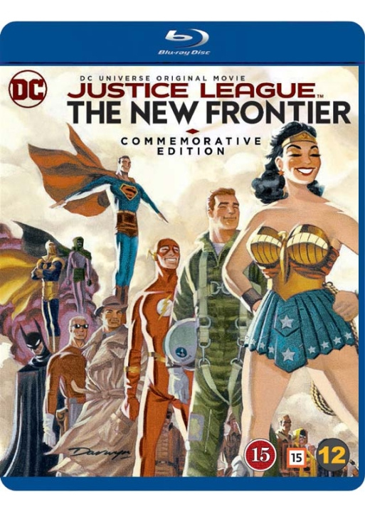 Justice League: The New Frontier (Commemorative Edition) (Blu-Ray) i gruppen HEMELEKTRONIK / Ljud & Bild / TV & Tillbehör / Filmer / Blu-ray hos TP E-commerce Nordic AB (D03429)