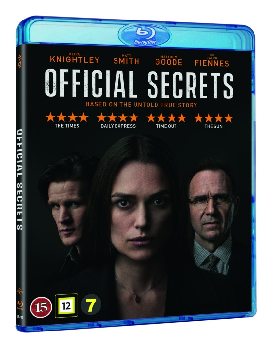 Official Secrets - Blu Ray i gruppen HEMELEKTRONIK / Ljud & Bild / TV & Tillbehör / Filmer / Blu-ray hos TP E-commerce Nordic AB (D03439)