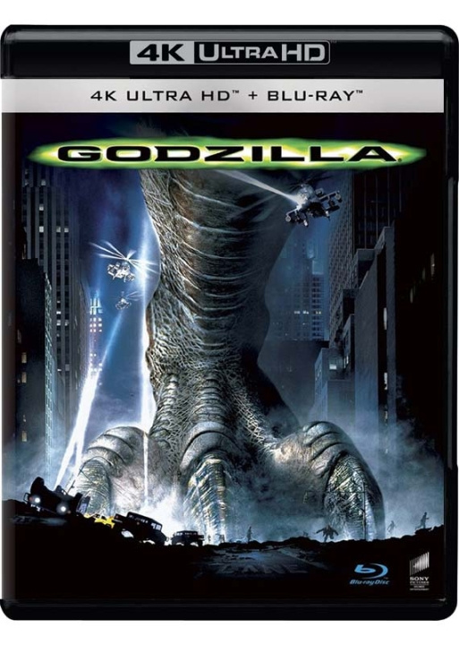 Godzilla (1998) (4K Uhd+Blu ray) i gruppen HEMELEKTRONIK / Ljud & Bild / TV & Tillbehör / Filmer / Blu-ray hos TP E-commerce Nordic AB (D03489)