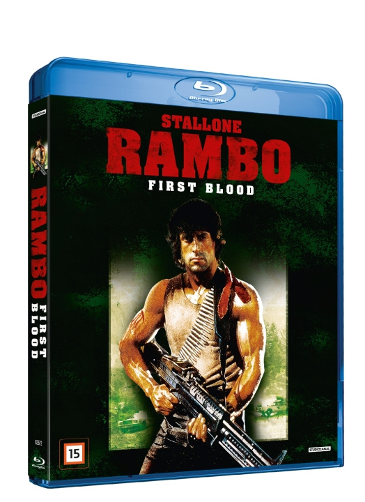 Rambo : First Blood - Blu ray i gruppen HEMELEKTRONIK / Ljud & Bild / TV & Tillbehör / Filmer / Blu-ray hos TP E-commerce Nordic AB (D03499)