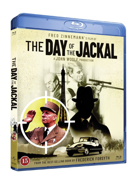 The Day of the Jackal i gruppen HEMELEKTRONIK / Ljud & Bild / TV & Tillbehör / Filmer / Blu-ray hos TP E-commerce Nordic AB (D03506)