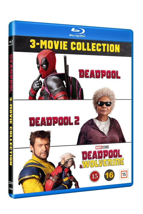 DEADPOOL 3-MOVIE COLLECTION i gruppen HEMELEKTRONIK / Ljud & Bild / TV & Tillbehör / Filmer / Blu-ray hos TP E-commerce Nordic AB (D03518)