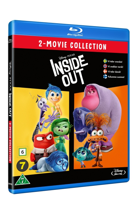 INSIDE OUT 1+2 BOX i gruppen HEMELEKTRONIK / Ljud & Bild / TV & Tillbehör / Filmer / Blu-ray hos TP E-commerce Nordic AB (D03525)