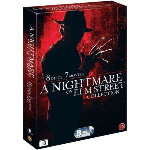 Nightmare on Elm Street Collection, A (8-disc) - DVD i gruppen HEMELEKTRONIK / Ljud & Bild / TV & Tillbehör / Filmer / DVD hos TP E-commerce Nordic AB (D03557)