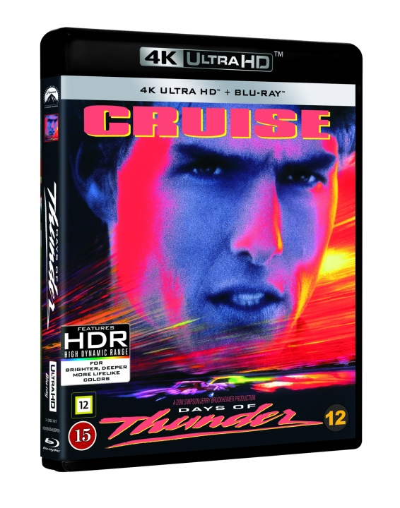 Days of Thunder i gruppen HEMELEKTRONIK / Ljud & Bild / TV & Tillbehör / Filmer / Blu-ray hos TP E-commerce Nordic AB (D03611)