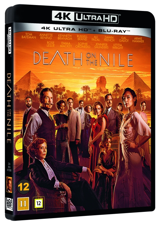 Death On The Nile i gruppen HEMELEKTRONIK / Ljud & Bild / TV & Tillbehör / Filmer / Blu-ray hos TP E-commerce Nordic AB (D03618)