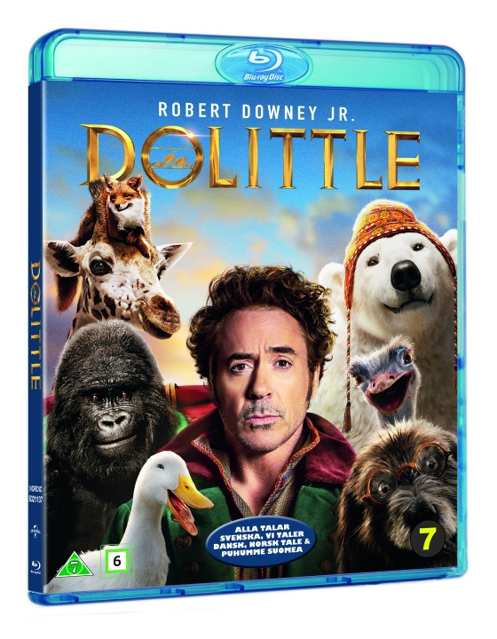 Dolittle - Blu Ray i gruppen HEMELEKTRONIK / Ljud & Bild / TV & Tillbehör / Filmer / Blu-ray hos TP E-commerce Nordic AB (D03663)