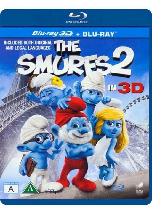 The Smurfs 2/Smølferne 2 (3D Blu-Ray) i gruppen HEMELEKTRONIK / Ljud & Bild / TV & Tillbehör / Filmer / Blu-ray hos TP E-commerce Nordic AB (D03716)