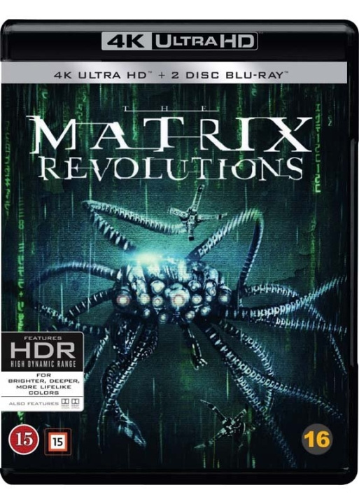 The matrix 3 (Revolution) i gruppen HEMELEKTRONIK / Ljud & Bild / TV & Tillbehör / Filmer / Blu-ray hos TP E-commerce Nordic AB (D03726)