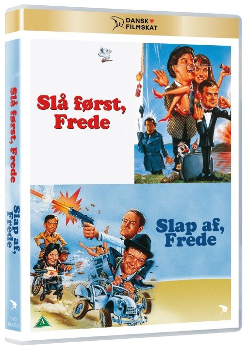 Slap af Frede & Slå først Frede - 2DVD​ - før Olsen banden var....Instrueret af Erik Balling i gruppen HEMELEKTRONIK / Ljud & Bild / TV & Tillbehör / Filmer / DVD hos TP E-commerce Nordic AB (D03763)