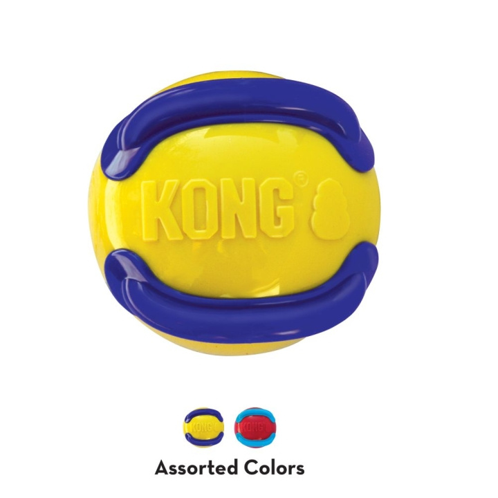 Kong Jaxx Brights Ball Assorted Medium - (KongPJB21E) i gruppen HEM, HUSHÅLL & TRÄDGÅRD / Djurtillbehör / Hund hos TP E-commerce Nordic AB (D03798)