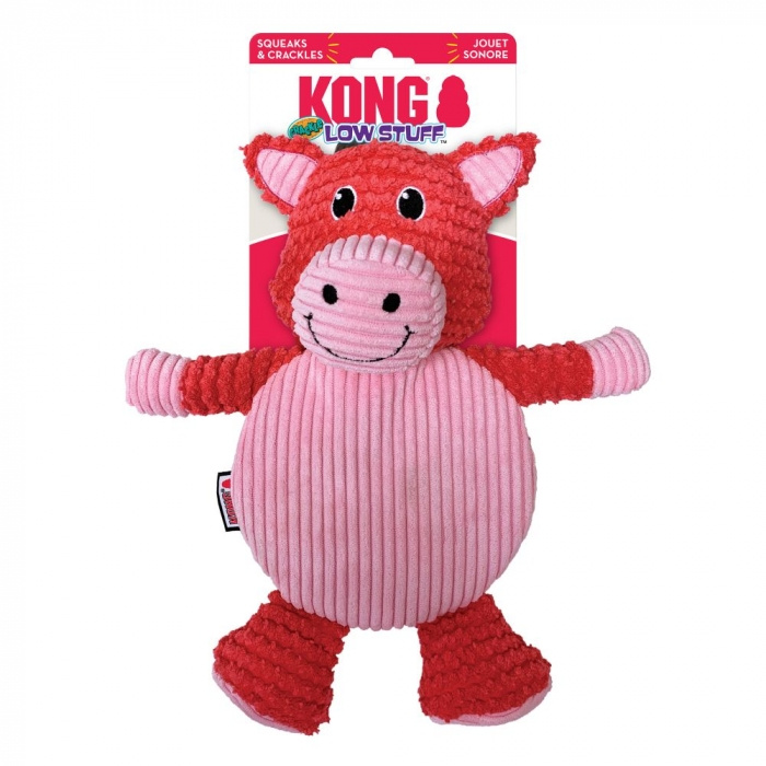 Kong Low Stuff Crackle Tummiez Pig Lg - (KongLWR14E) i gruppen HEM, HUSHÅLL & TRÄDGÅRD / Djurtillbehör / Hund hos TP E-commerce Nordic AB (D03801)