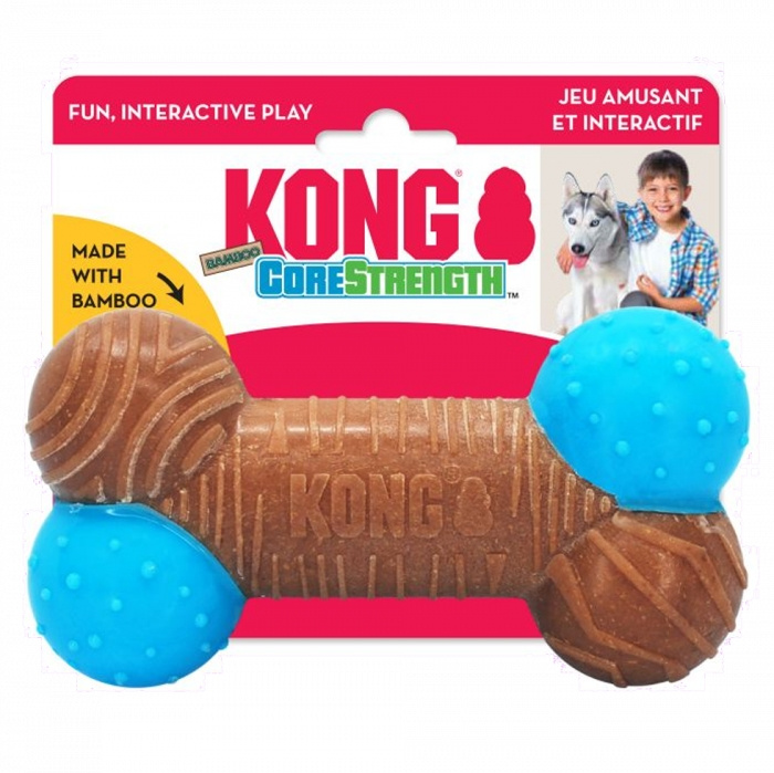 Kong CoreStrength Bambu Ben 16x8cm - (KongBMB12E) i gruppen HEM, HUSHÅLL & TRÄDGÅRD / Djurtillbehör / Hund hos TP E-commerce Nordic AB (D03804)