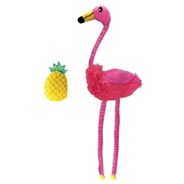 Kong Tropics Flamingo 2-pack i gruppen HEM, HUSHÅLL & TRÄDGÅRD / Djurtillbehör / Katt hos TP E-commerce Nordic AB (D03825)