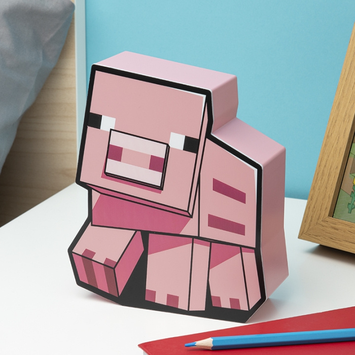 Paladone Minecraft - Pig Box Light i gruppen HEMELEKTRONIK / Belysning / Bordslampor hos TP E-commerce Nordic AB (D03844)