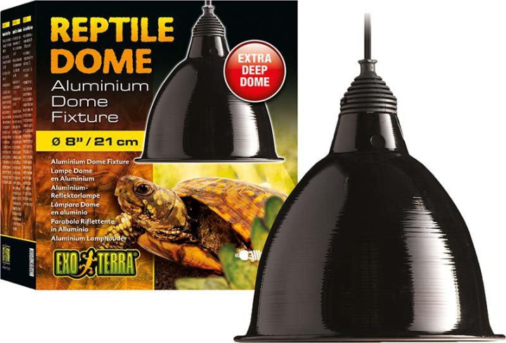 Exoterra Reptilkupol Large Ø21Cm Max 160W - (220.7078) i gruppen HEM, HUSHÅLL & TRÄDGÅRD / Djurtillbehör / Tillbehör till terrarium hos TP E-commerce Nordic AB (D03865)