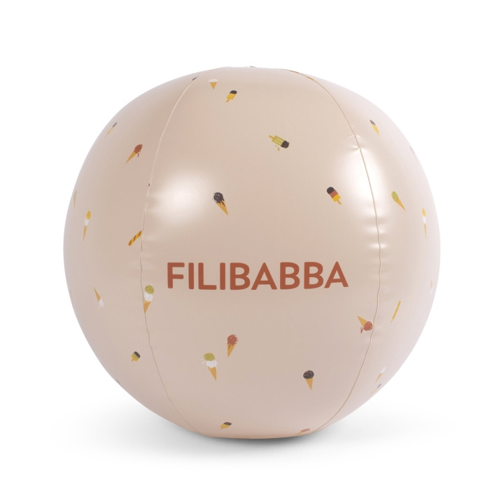 Filibabba Strandboll - Cool sommar - (FI-03232) i gruppen LEKSAKER, BARN- & BABYPRODUKTER / Uteleksaker / Sport & Spel hos TP E-commerce Nordic AB (D03876)