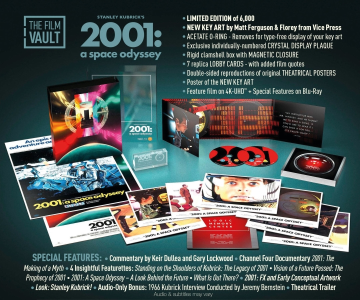 2001 A SPACE ODESSEY: VAULT EDITION i gruppen HEMELEKTRONIK / Ljud & Bild / TV & Tillbehör / Filmer / Blu-ray hos TP E-commerce Nordic AB (D03905)