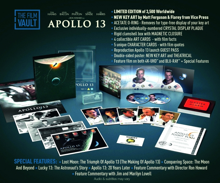 APOLLO 13: VAULT EDITION i gruppen HEMELEKTRONIK / Ljud & Bild / TV & Tillbehör / Filmer / Blu-ray hos TP E-commerce Nordic AB (D03906)