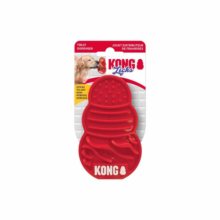 Kong Kong Licks S 12X7,5X3Cm i gruppen HEM, HUSHÅLL & TRÄDGÅRD / Djurtillbehör / Hund hos TP E-commerce Nordic AB (D03917)