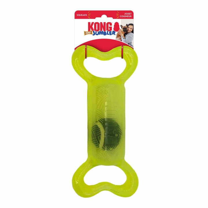 Kong Jumbler Tug Mix M/L 32X14X8Cm i gruppen HEM, HUSHÅLL & TRÄDGÅRD / Djurtillbehör / Hund hos TP E-commerce Nordic AB (D03937)