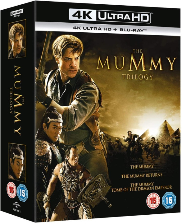 The Mummy: Trilogy i gruppen HEMELEKTRONIK / Ljud & Bild / TV & Tillbehör / Filmer / Blu-ray hos TP E-commerce Nordic AB (D03958)