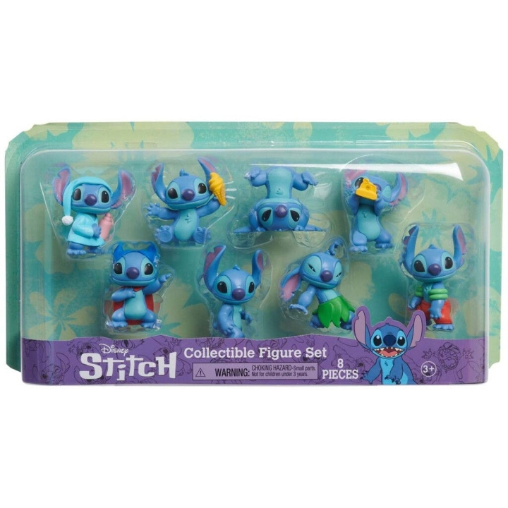 Disney Stitch - Figurset 8-pack 7 cm (302-46254) i gruppen LEKSAKER, BARN- & BABYPRODUKTER / Leksaker / Figurer, Miniatyrer & tillbehör hos TP E-commerce Nordic AB (D03988)