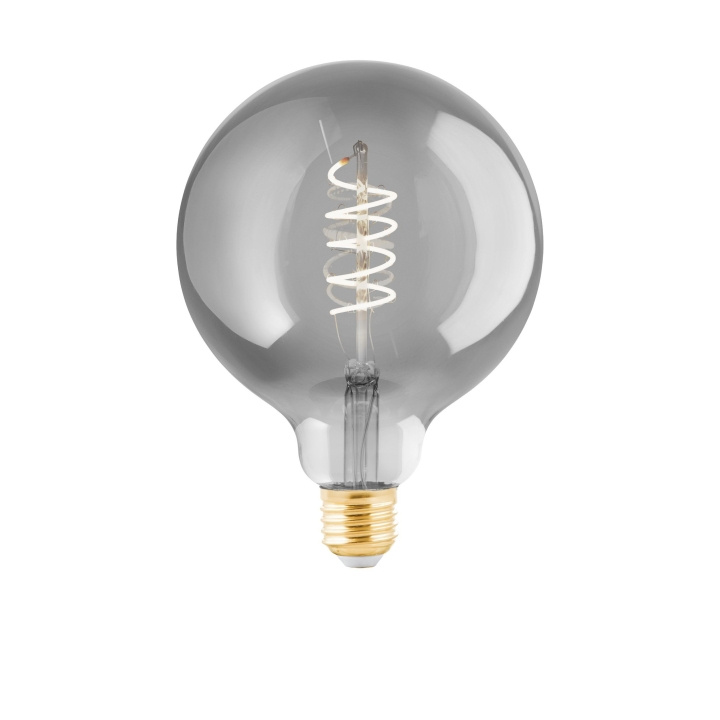 Eglo E27 G125 spiral, rök - Varmvit - Zigbee, Bluetooth i gruppen HEMELEKTRONIK / Belysning / LED-lampor hos TP E-commerce Nordic AB (D03996)